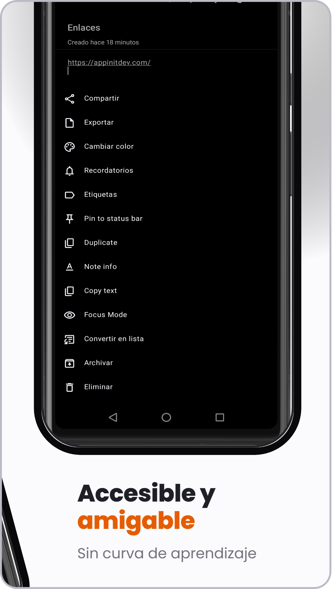 Captura de Notepad: Bloc de notas tareas